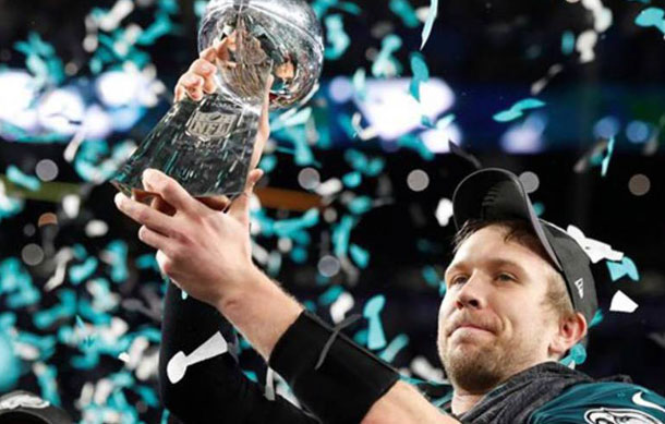 Lee más sobre el artículo ÁGUILAS VENCEDORES DEL SUPER BOWL LII