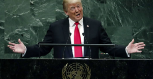 Lee más sobre el artículo HUBO RISAS EN EL DISCURSO EN LA ONU, TRUMP ASEGURA QUE FUERON PLANEADAS