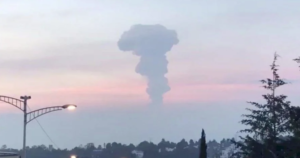 Lee más sobre el artículo EXPLOSIÓN POR LA MADRUGADA, VOLCÁN POPOCATÉPETL