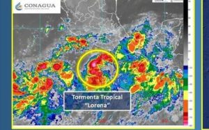 Lee más sobre el artículo AMENAZA TORMENTA TROPICAL LORENA A DIVERSOS ESTADOS DEL PACÍFICO