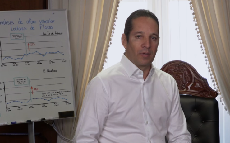 Lee más sobre el artículo GOBERNADOR FRANCISCO DOMÍNGUEZ ANUNCIA 12 MEDIDAS EN LA ENTIDAD PARA MITIGAR LOS CONTAGIOS POR COVID19