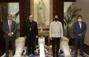 Lee más sobre el artículo RECIBE GOBERNADOR VENTILADORES POR PARTE DE LA NUNCIATURA APOSTÓLICA DE MÉXICO
