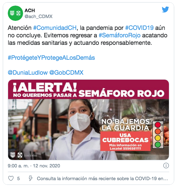 Lee más sobre el artículo CIUDAD DE MÉXICO CERCA DE VOLVER A SEMÁFORO ROJO POR AUMENTO DE OCUPACIÓN HOSPITALARIA