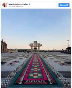 Lee más sobre el artículo BEATRÍZ GUTIÉRREZ MULLER, AGRADECE A LOS FIELES A LA VIRGEN DE GUADALUPE NO HABER ACUDIDO A LA BASÍLICA ESTE 12 DE DICIEMBRE.