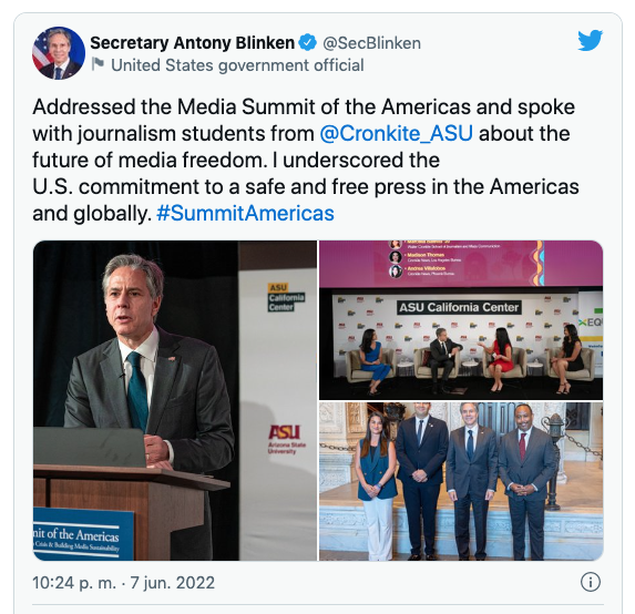 Lee más sobre el artículo AL MENOS 16 PERIODISTAS HAN SIDO ASESINADOS EN AMÉRICA EN 2022