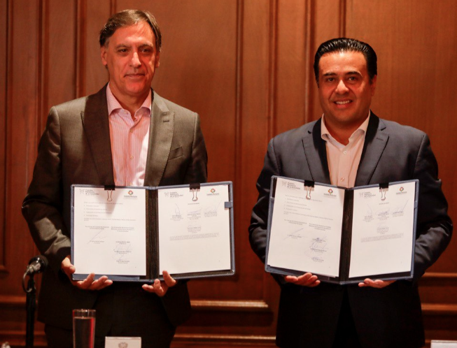 Lee más sobre el artículo QUERÉTARO Y SALAMANCA, ESPAÑA, FIRMAN DECLARACIÓN DE INTENCIONES DE COLABORACIÓN ENTRE CIUDADES PATRIMONIO DE LA HUMANIDAD