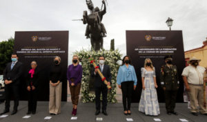 Lee más sobre el artículo ENCABEZA LUIS NAVA GUARDIA DE HONOR AL APÓSTOL SANTIAGO, POR EL 491 ANIVERSARIO DE LA CIUDAD DE QUERÉTARO
