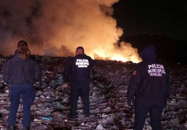 Lee más sobre el artículo INCENDIO EN RELLENO SANITARIO DE HUIMILPAN