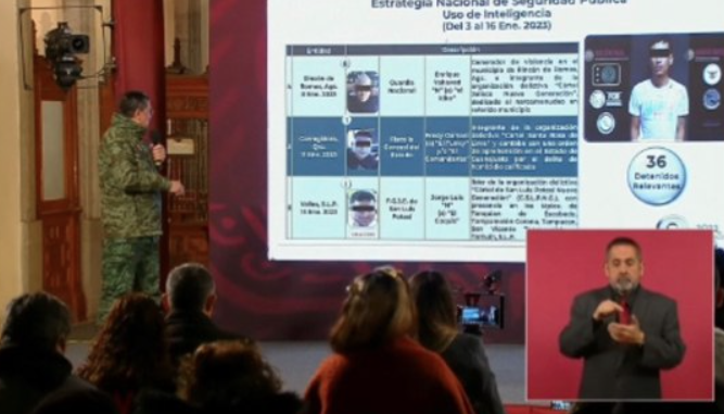 Lee más sobre el artículo LUIS CRESCENCIO SANDOVAL EXPLICA DETENCIONES DE INTEGRANTES DE CARTELES. UNA FUE EN CORREGIDORA