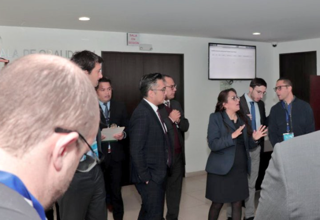 Lee más sobre el artículo JUECES BRASILEÑOS VISITARON SALAS DE JUICIO ORAL