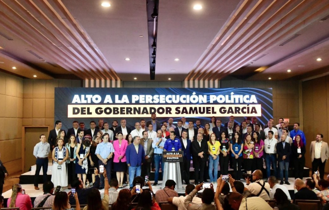 Lee más sobre el artículo DENUNCIA FRENTE AMPLIO A SAMUEL GARCÍA POR “TERRORISMO POLÍTICO”