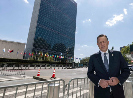 Lee más sobre el artículo ACUDE MAURICIO KURI A CUMBRE MUNDIAL DE LA ONU SOBRE EL CAMBIO CLIMÁTICO