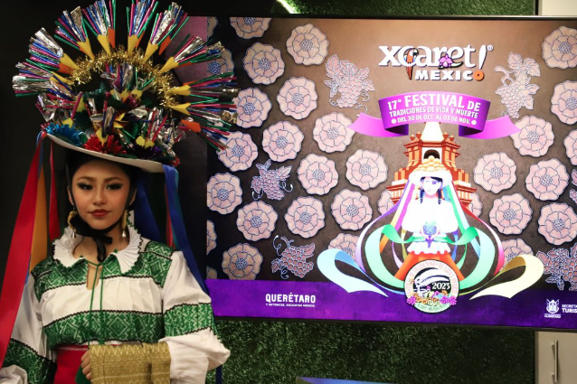 Lee más sobre el artículo ALISTA QUERÉTARO PARTICIPACIÓN EN XCARET EN FESTEVIDAD DE DÍA DE MUERTOS