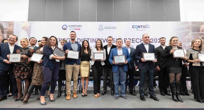 Lee más sobre el artículo RECIBEN 79 EMPRESAS DISTINTIVOS SIN BRECHA 2023