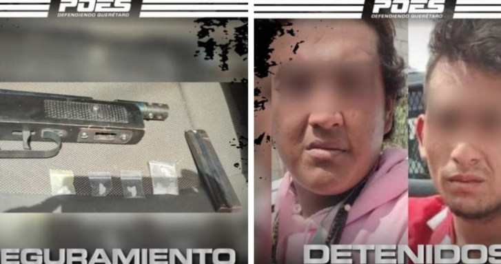 Lee más sobre el artículo DETIENE POES A 2 PERSONAS EN POSESIÓN DE ARMA DE FUEGO