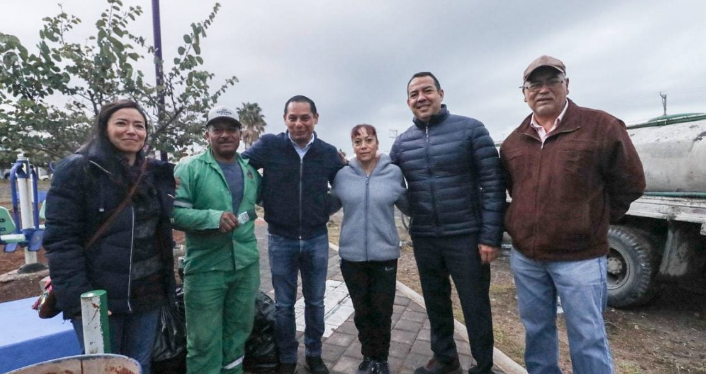 Lee más sobre el artículo SUPERVISA ROBERTO CABRERA TRABAJOS EN PARQUE LAS ÁGUILAS DE SJR