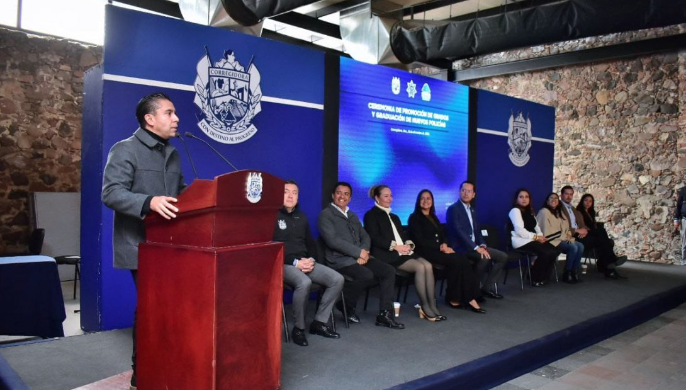 Lee más sobre el artículo SSPMC SE FORTALECE CON MÁS POLICÍAS Y ELEMENTOS CON ALTO GRADO JERÁRQUICO