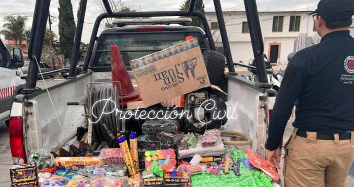 Lee más sobre el artículo ASEGURAN 39 PAQUETES DE PIROTECNIA EN HUIMILPAN