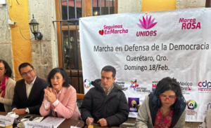 Lee más sobre el artículo Convocan a marcha por la defensa de la democracia en Querétaro