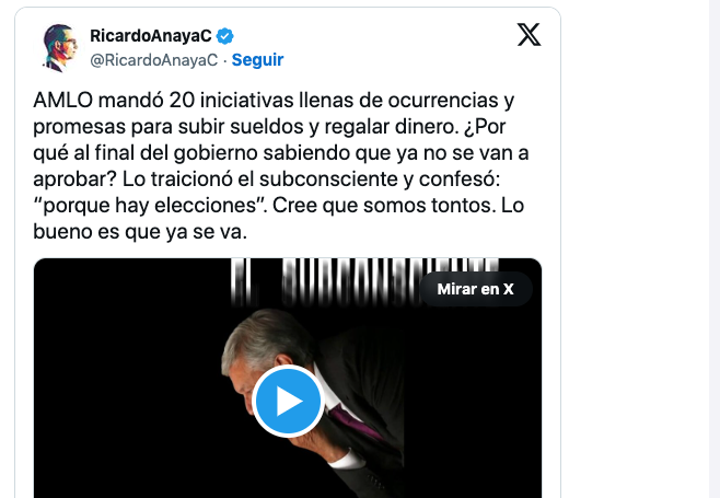 Lee más sobre el artículo Afirma Anaya que AMLO le tiene miedo a la democracia
