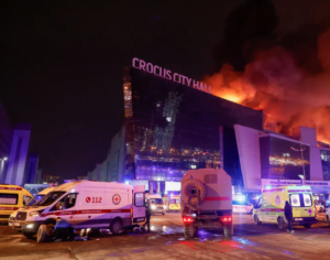 Lee más sobre el artículo Tiroteo en sala de conciertos en Moscú