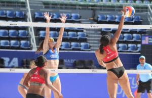 Lee más sobre el artículo Voleibolistas de playa concluyen actuación en ronda clasificatoria