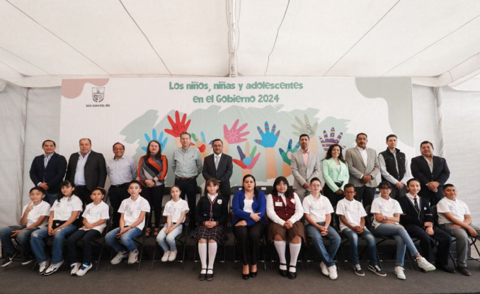 Lee más sobre el artículo Lleva a cabo SJR evento de Niñas y Niños en el gobierno