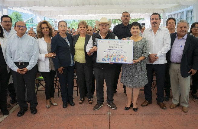 Lee más sobre el artículo Recibe Huimilpan certificación como Municipio Promotor de la Salud