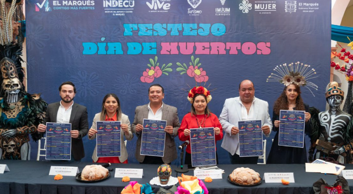 Lee más sobre el artículo Presentan actividades de día de muertos en El Marqués
