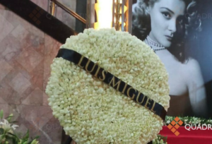 Lee más sobre el artículo Envía Luis Miguel corona de rosas a Silvia Pinal