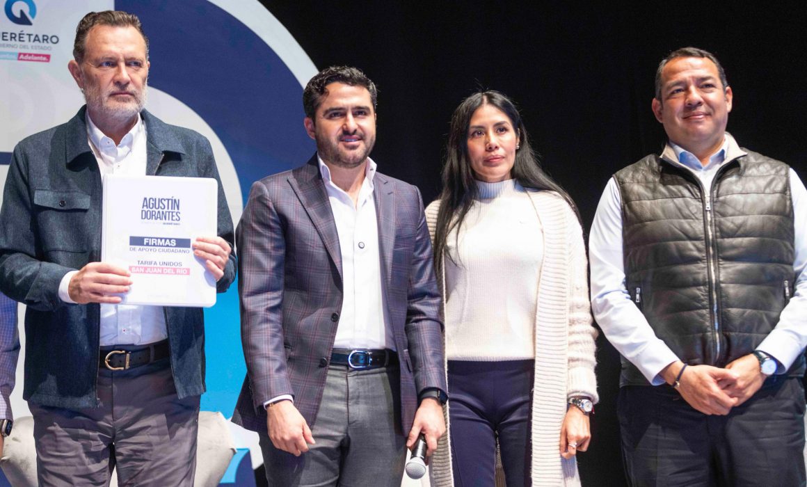 Lee más sobre el artículo Apoyará tarifa Unidos economía de las familias de SJR: Agustín Dorantes