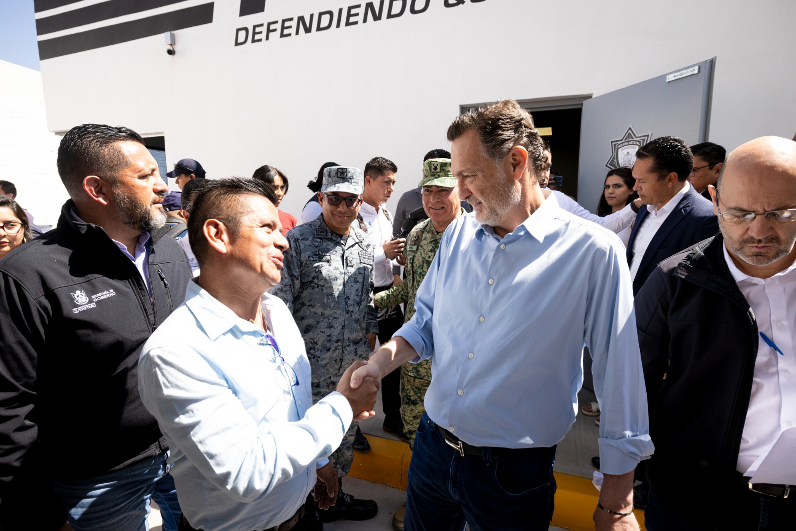 Lee más sobre el artículo Entrega Gobernador Centro Táctico Operativo de la Policía Estatal para la Zona del Semidesierto