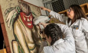 Lee más sobre el artículo Rayos X revelan secretos de pinturas de José Clemente Orozco