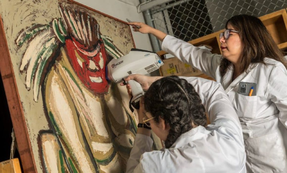 Lee más sobre el artículo Rayos X revelan secretos de pinturas de José Clemente Orozco