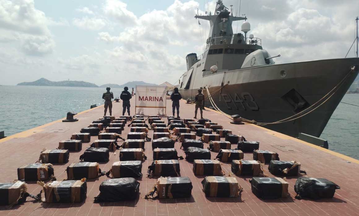 Lee más sobre el artículo Asegura Semar 1.3 toneladas de presunta cocaína en costas de Guerrero