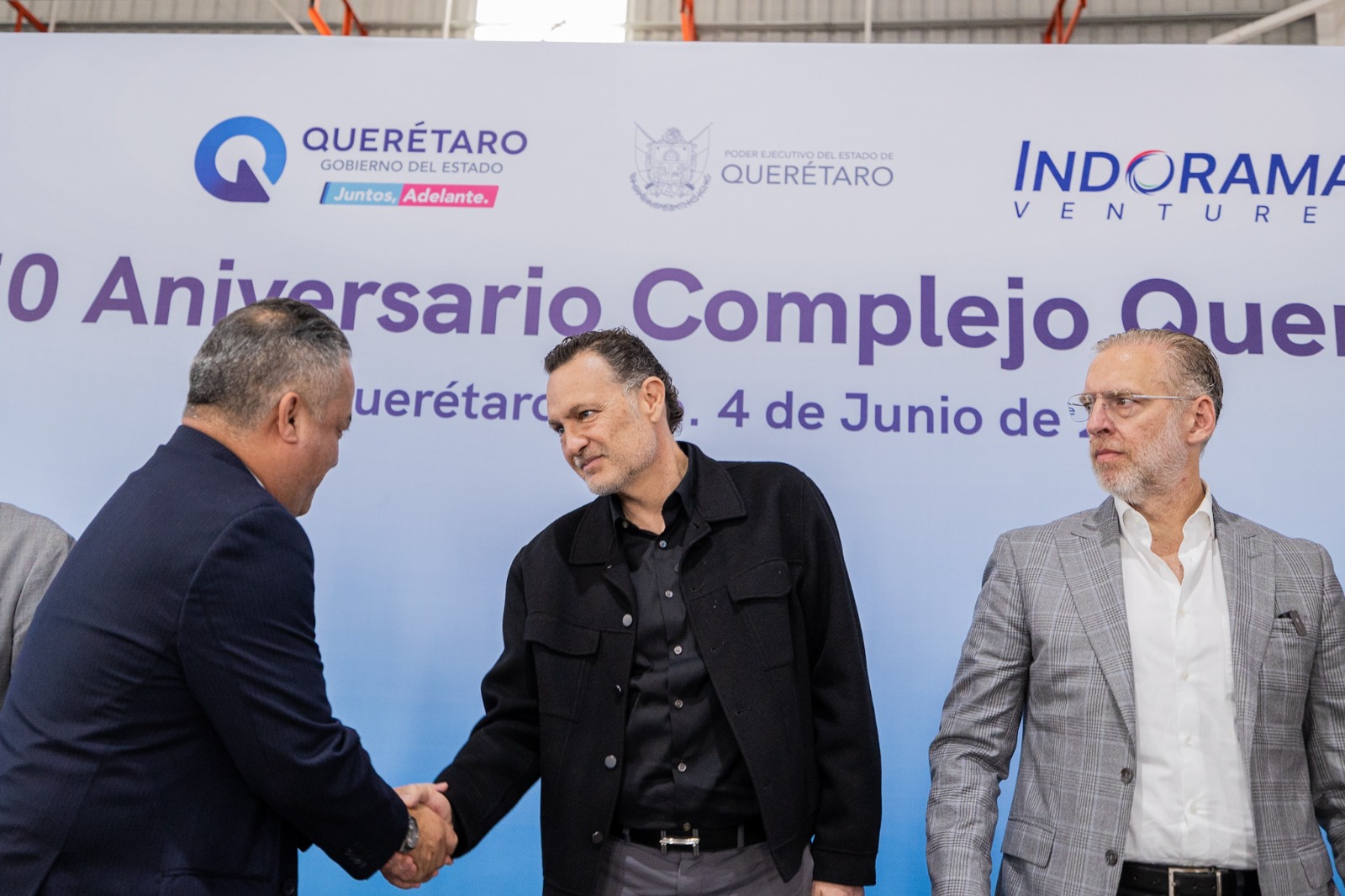 Lee más sobre el artículo Celebra Gobernador 50 aniversario de Indorama Ventures en Querétaro