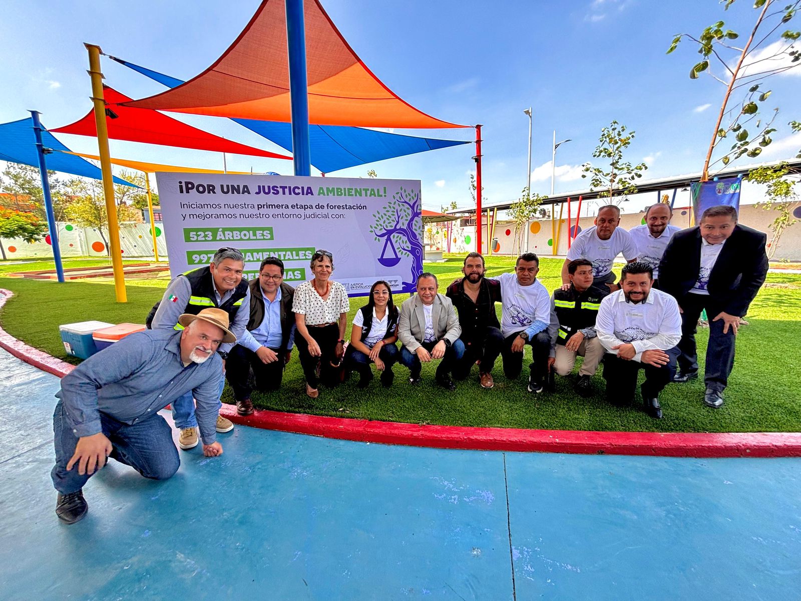 Lee más sobre el artículo Municipio de Querétaro realiza reforestación en la Ciudad Judicial Querétaro