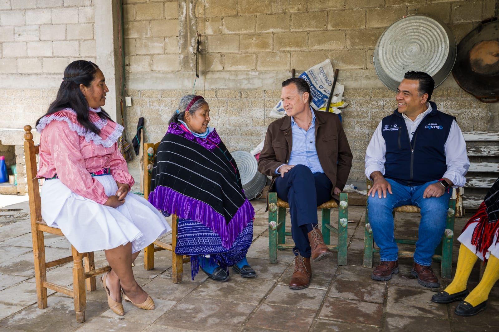 Lee más sobre el artículo Encabezan Gobernador y titular de SEDESOQ entrega de despensa 40 mil