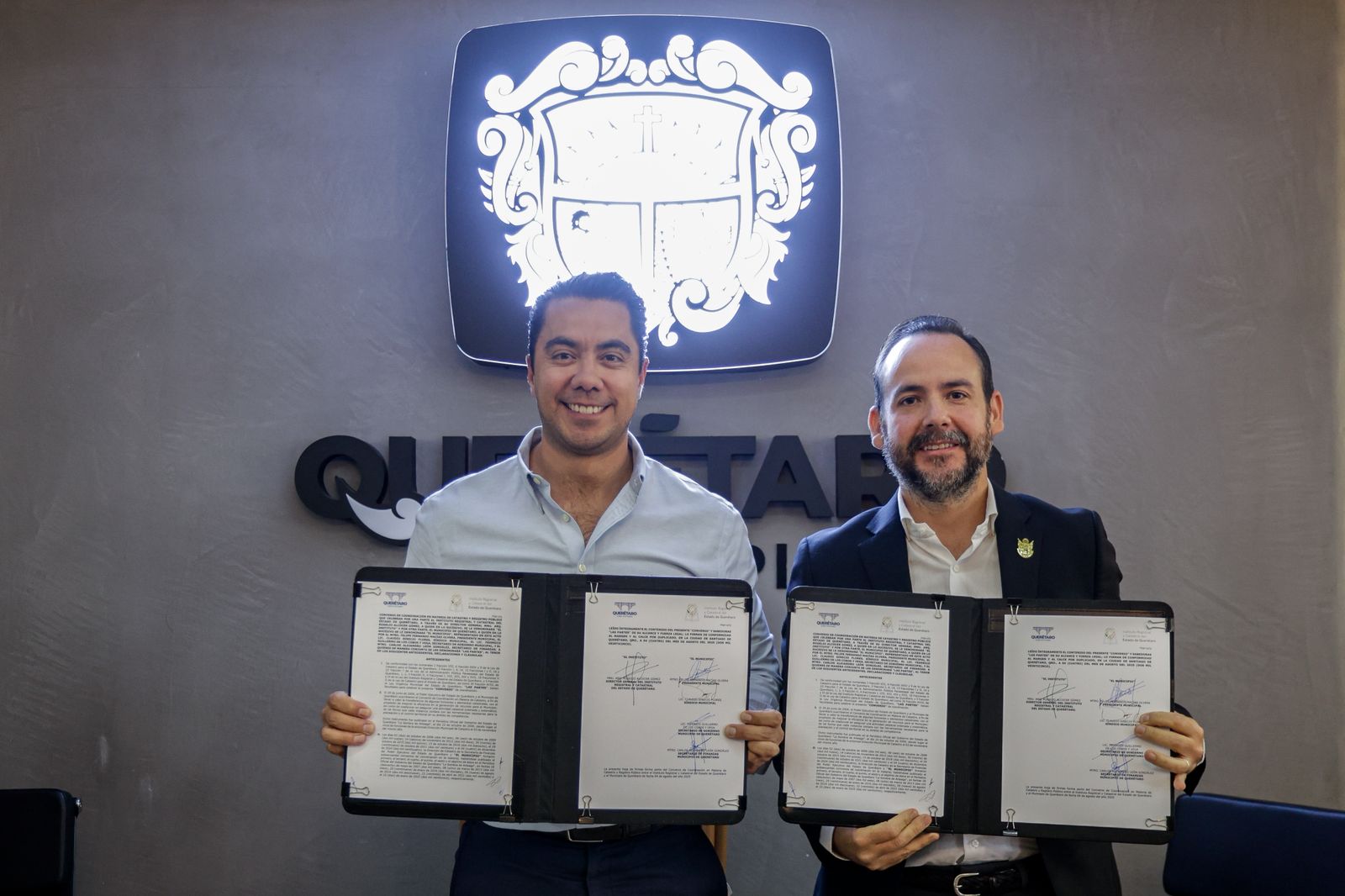 Lee más sobre el artículo Firma Felifer Macías convenio de coordinación en material de catastro y registro público con el Instituto Registral y Catastral de Gobierno del Estado