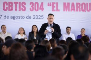 Lee más sobre el artículo Fortalecen Gobernador y Secretario de Educación federal infraestructura con el inicio de construcción del CBTIS 304
