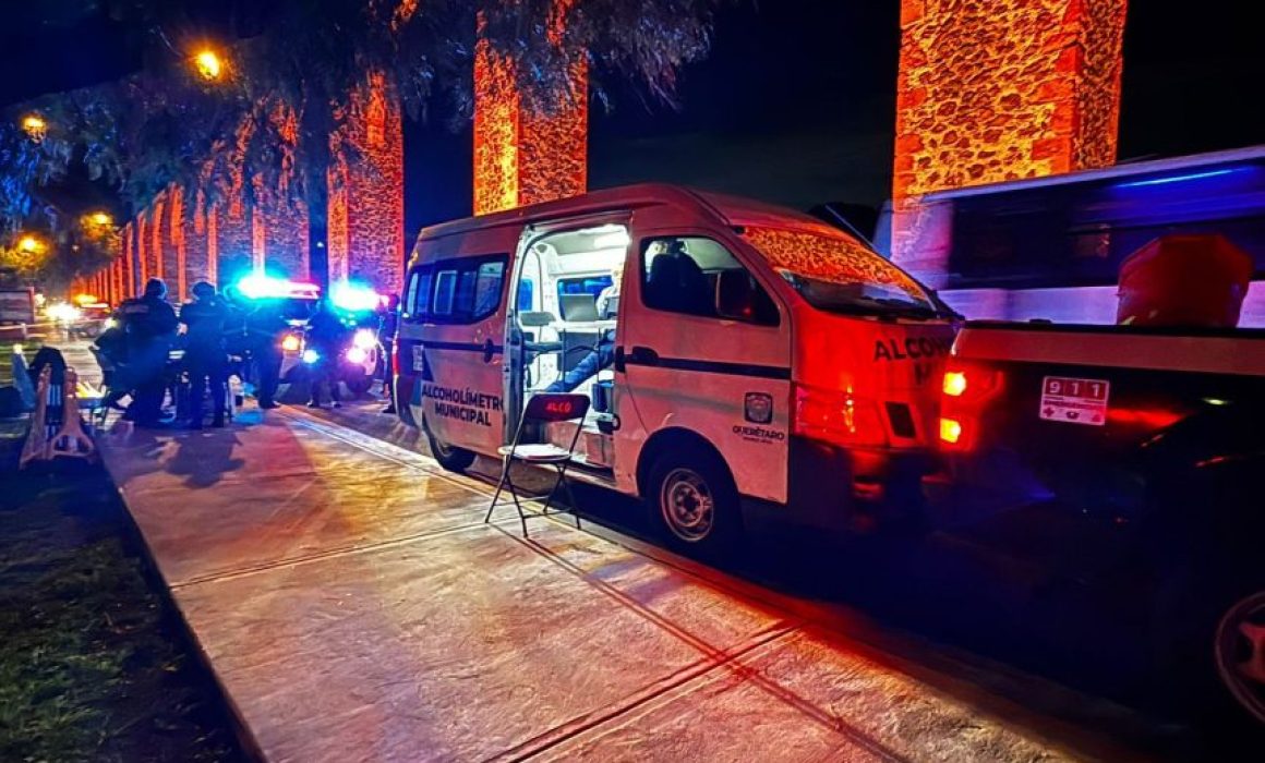 Lee más sobre el artículo Refuerzan alcoholímetro diario en Querétaro por fiestas decembrinas