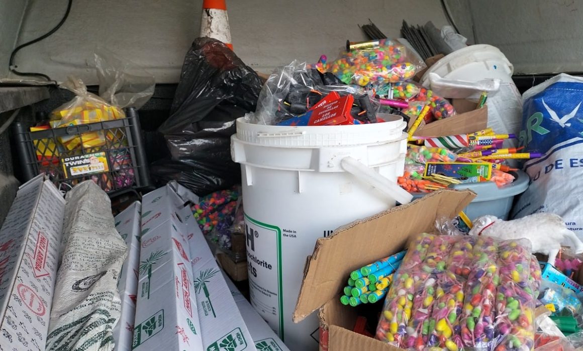 Lee más sobre el artículo Asegura Querétaro 3.5 toneladas de pirotecnia ilegal en diciembre