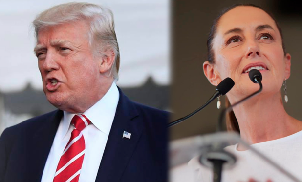 Lee más sobre el artículo Ataca Trump postura de Sheinbaum: los cárteles mandan en México