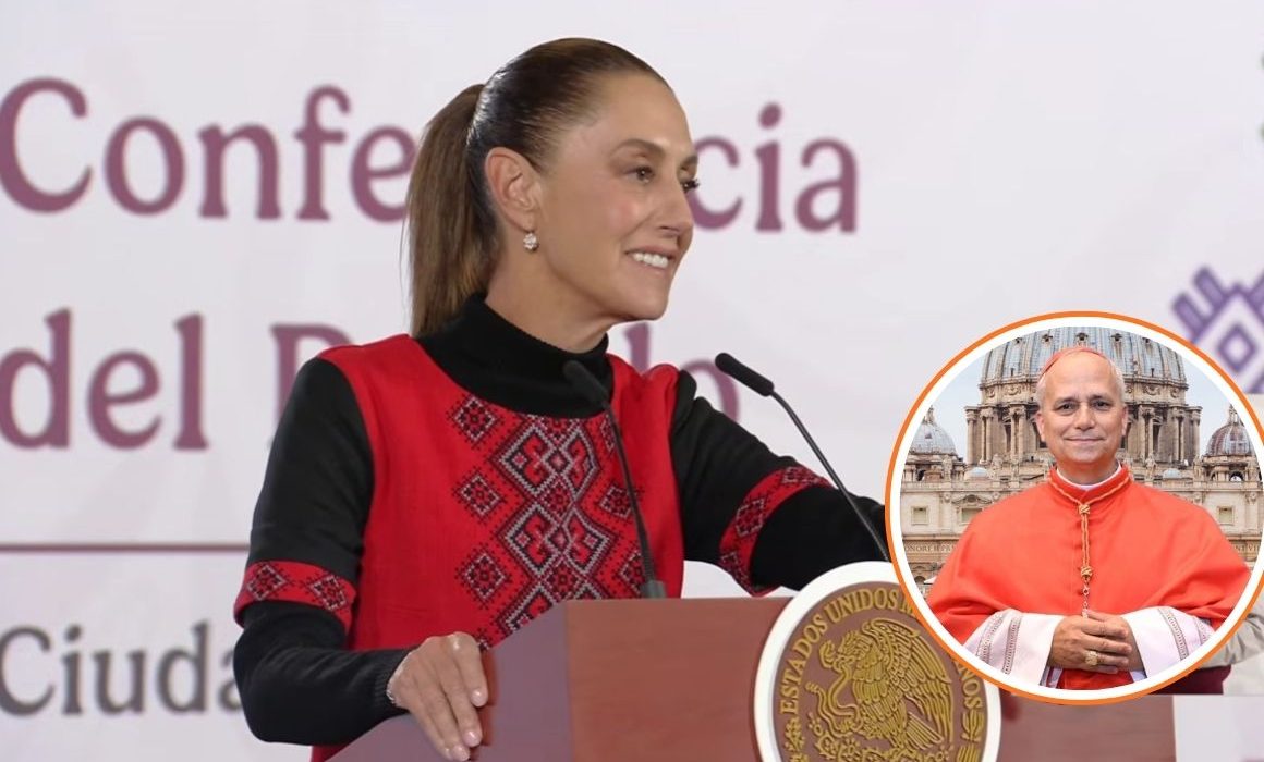 Lee más sobre el artículo Prevé Sheinbaum visita del Papa León XIV este año