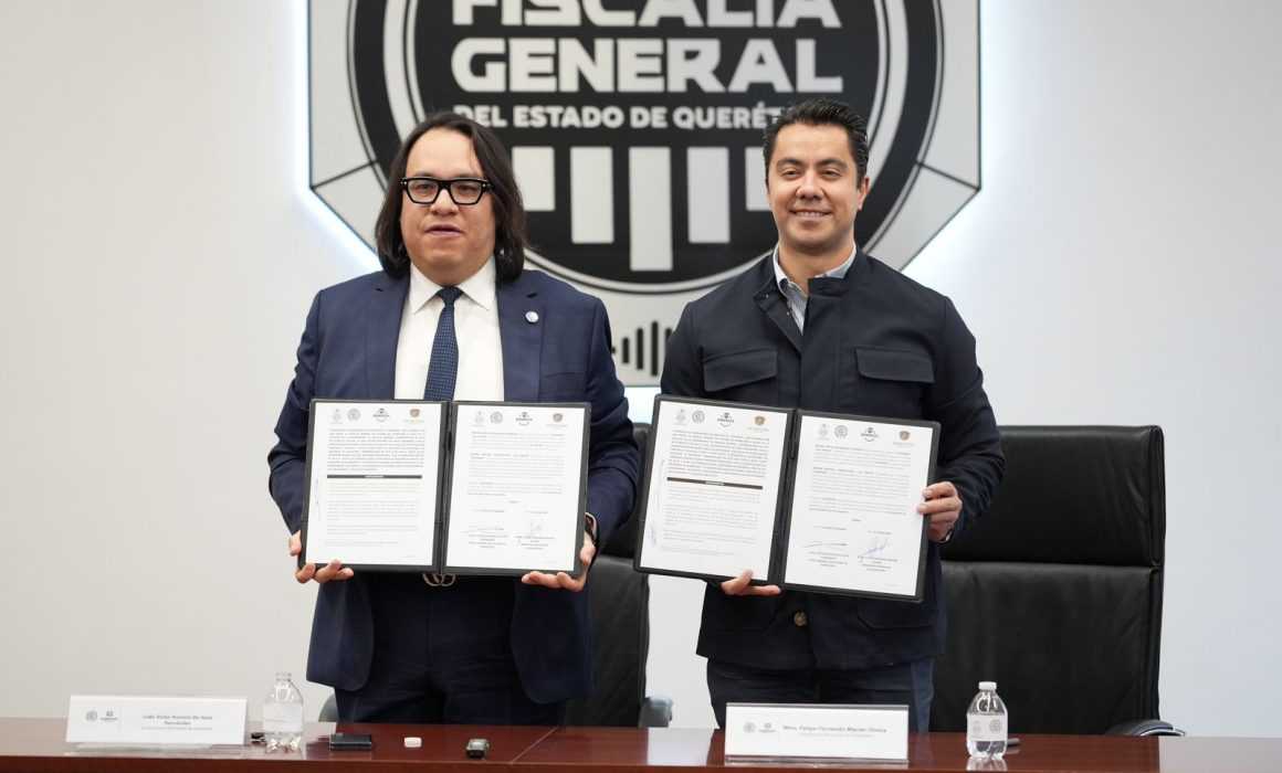 Lee más sobre el artículo Fortalece Felifer Macías la coordinación en seguridad con la FGEQ