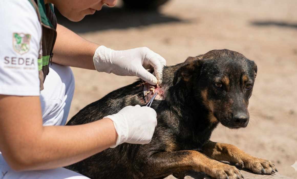 Lee más sobre el artículo Detectan primer caso de gusano barrenador en un perrito de El Marqués