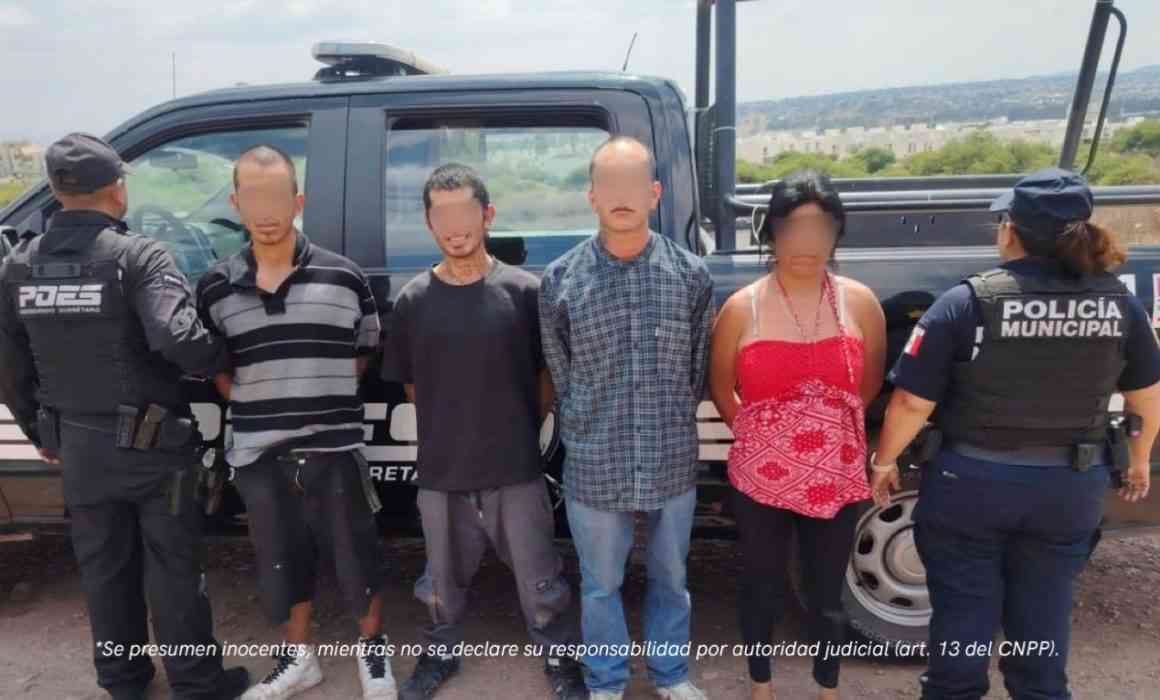 Lee más sobre el artículo Detienen a 4 personas por robo a vivienda en El Salitre