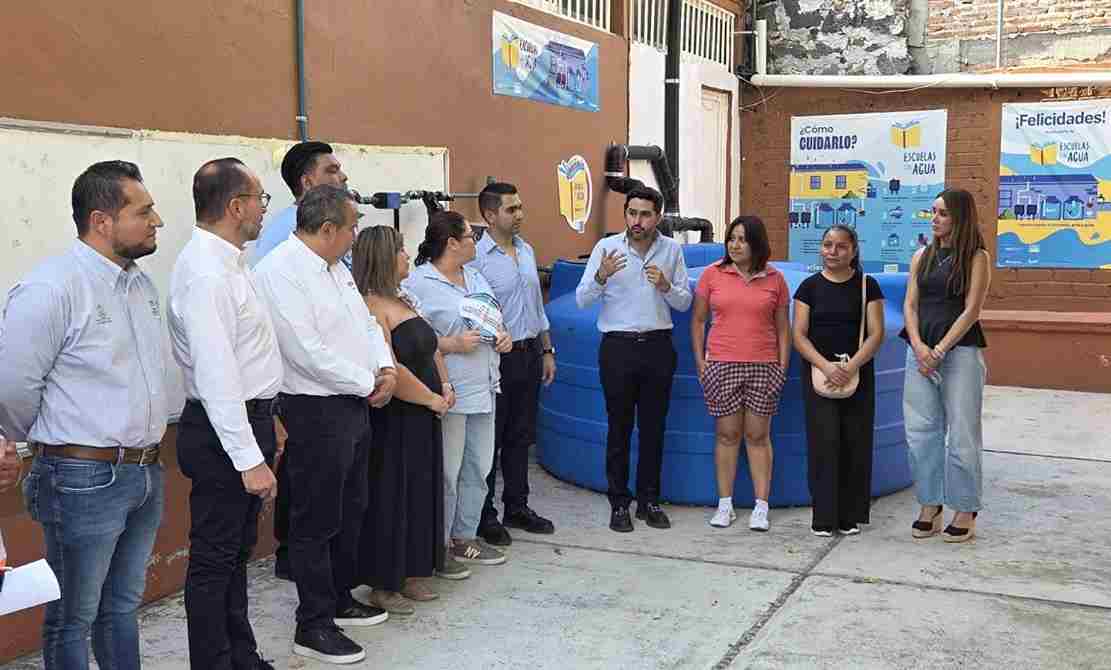 Lee más sobre el artículo Instalan sistemas de captación de lluvia en escuelas de Querétaro