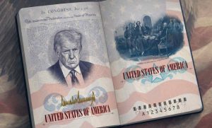 Lee más sobre el artículo Presenta EU pasaporte de edición especial con la imagen de Trump