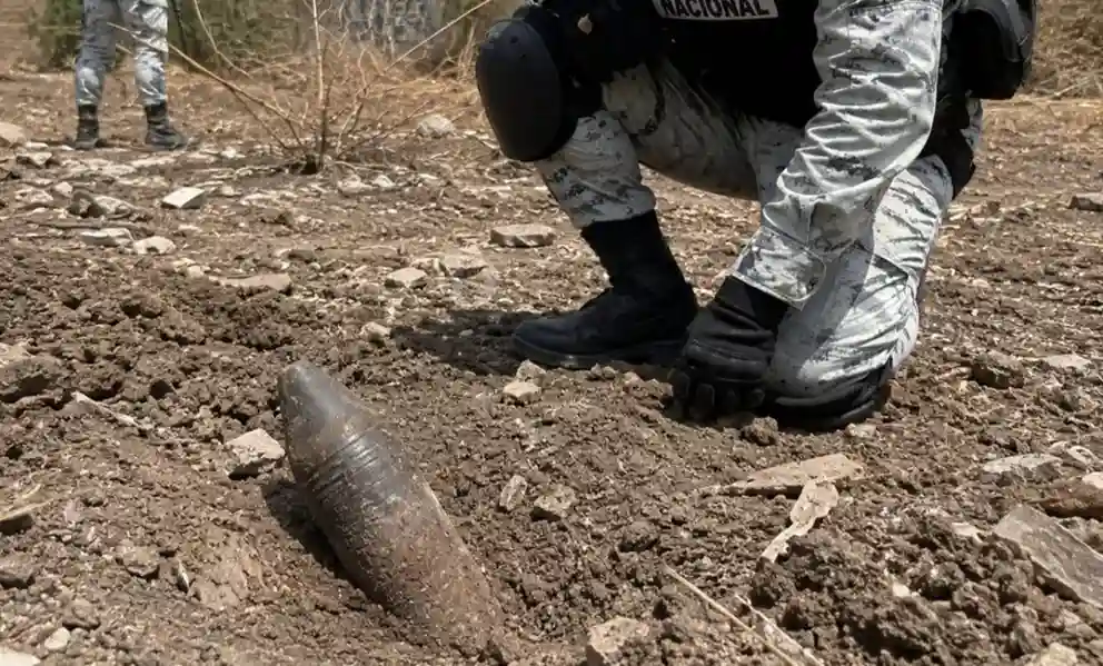 Lee más sobre el artículo Hallan antiguo proyectil enterrado en Celaya